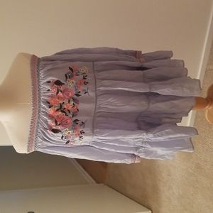Free people off shoulder mini dress